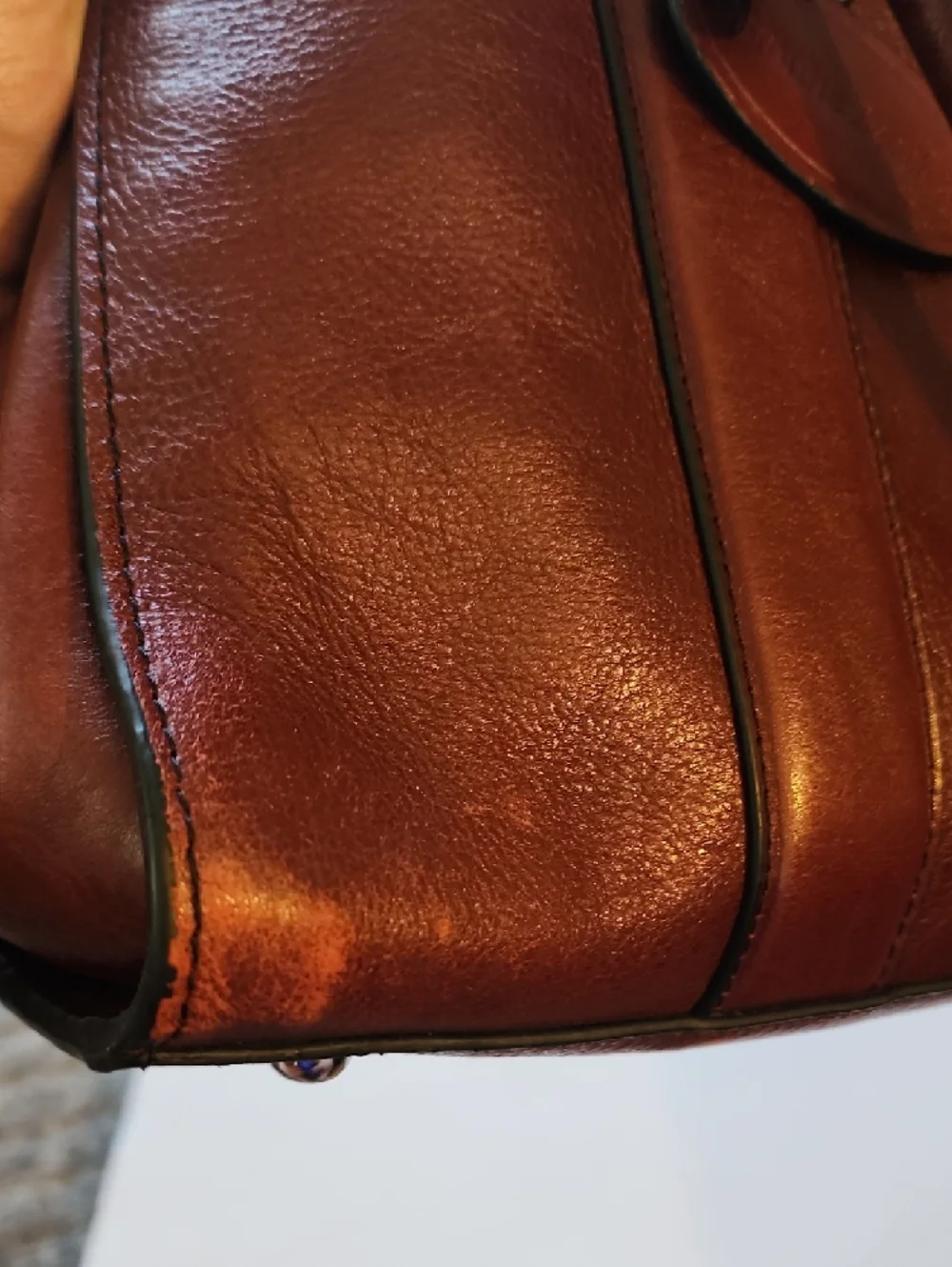 Wilsons Vintage Leather Computer Bag.